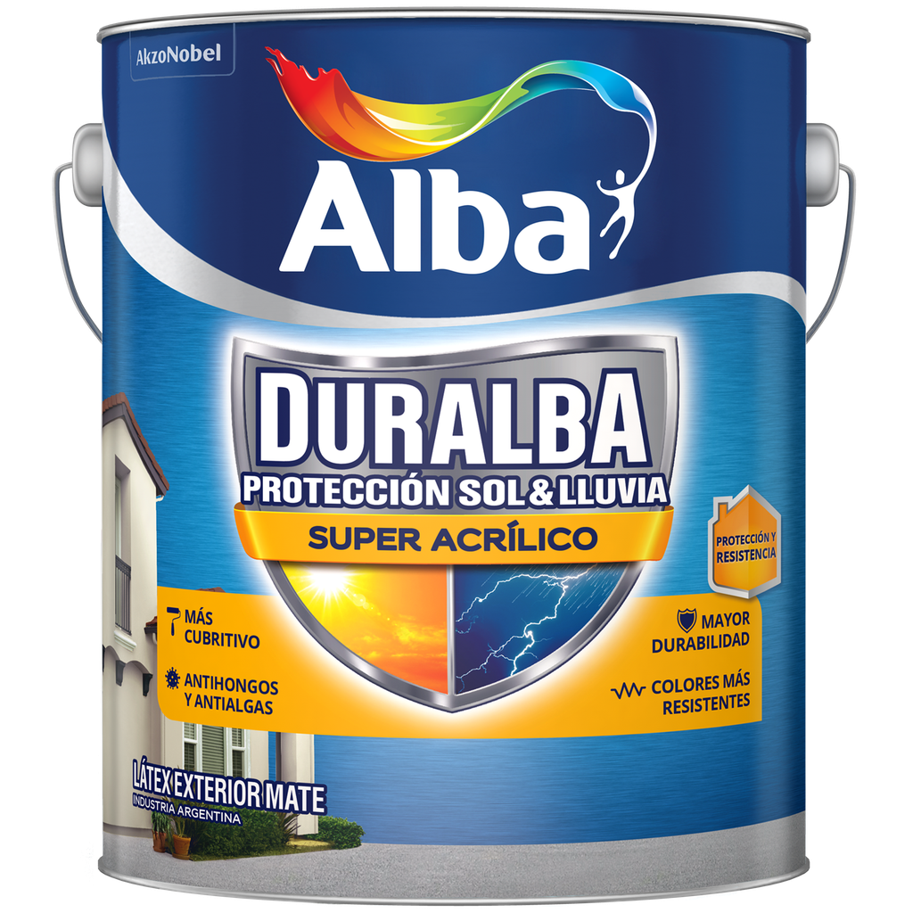 Duralba latex ext. x 1 lt.