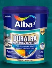 Duralba techos fibrado transitable x 4 Kgs.