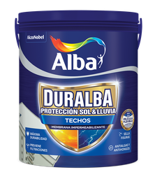 Duralba techos sin fibra x 20 lts.